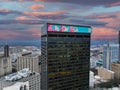 Georgia\'s Own Credit Union building honoring former President Jimmy Carter. Royalty Free Stock Photo