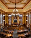Georgia Senate Chamber Royalty Free Stock Photo