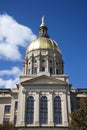 Georgia State Capitol Building in Atlanta, Georgia. Royalty Free Stock Photo