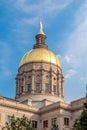 Georgia State Capitol Building in Atlanta, Georgia Royalty Free Stock Photo