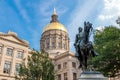 Georgia State Capitol Building in Atlanta, Georgia Royalty Free Stock Photo