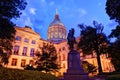 Georgia State capitol Royalty Free Stock Photo