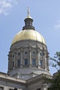 Georgia State Capitol Dome Royalty Free Stock Photo