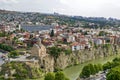 Georgia: Tbilisi - Metekhi church at Mtkvari river