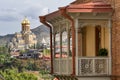 Georgia: Tbilisi - typical balcony