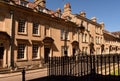 The Georgian architecture of Beauford Square, Bath, Somerset, England. A Unesco World Heritage Site.