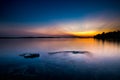 Sunse over Georgian Bay, Ontario, Canada Royalty Free Stock Photo