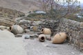 Georgian clay jugs for wine