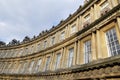 Georgian Crescent in Bath England Royalty Free Stock Photo