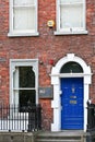 Georgian door, Dublin, Ireland Royalty Free Stock Photo