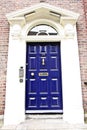 Georgian door, Dublin, Ireland Royalty Free Stock Photo