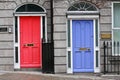 Georgian doors, Dublin, Ireland Royalty Free Stock Photo