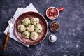 Georgian dumplings Khinkali