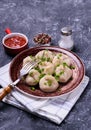 Georgian dumplings Khinkali