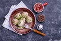 Georgian dumplings Khinkali