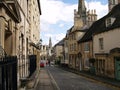 A view of the Georgian town of Stamford, Lincolnshire, England