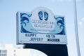 Georgian Inn Beach Club Sign, Daytona Beach, Florida