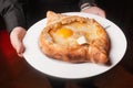 Georgian khachapuri