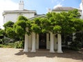 The front entrance of Pembroke Lodge in Richmond London