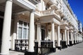 Georgian terraced houses Royalty Free Stock Photo