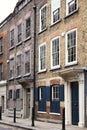 Georgian terraced houses Royalty Free Stock Photo