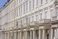 Georgian terraced town houses Royalty Free Stock Photo