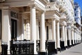 Georgian terraced town houses Royalty Free Stock Photo