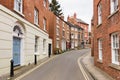 English Georgian Town Houses Royalty Free Stock Photo