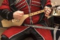 Georgian traditional stringed musical instrument known as Panduri.