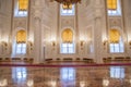 Georgievsky Hall of the Kremlin Palace Royalty Free Stock Photo