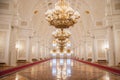 Georgievsky Hall of the Kremlin Palace Royalty Free Stock Photo