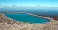 geosynthetically lined snow making pond