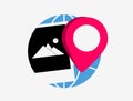 Geotagging adds geographic metadata like latitude and place names to photos or videos, helping users find location