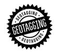 Geotagging rubber stamp