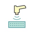 Geotechnical engineering icon Royalty Free Stock Photo
