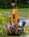 Geotechnical test drilling in Skane Sweden