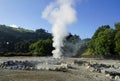 Geotermical cooking field in furnas