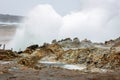 Geothermal area in iceland