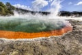 Geothermal Champagne Pool in New Zealand Royalty Free Stock Photo