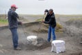 Geothermal cooking a speciality on Azores