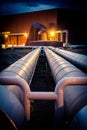 Geothermal energy pipeline