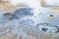 Geothermal field Namaskard, Iceland Royalty Free Stock Photo