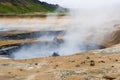 Geothermal field Namaskard, Iceland Royalty Free Stock Photo