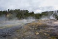 Geothermal formations activity Royalty Free Stock Photo