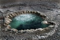 Geothermal geyser Royalty Free Stock Photo