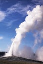 The geothermal geyser Royalty Free Stock Photo