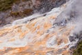 Geothermal geyser spring Orakei Korako New Zealand Royalty Free Stock Photo