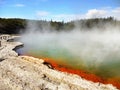 Geothermal Hot Springs, Colorful volcano lake