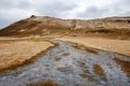 Geothermal landscape in Iceland2 Royalty Free Stock Photo