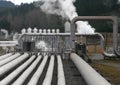 Geothermal Plant Royalty Free Stock Photo